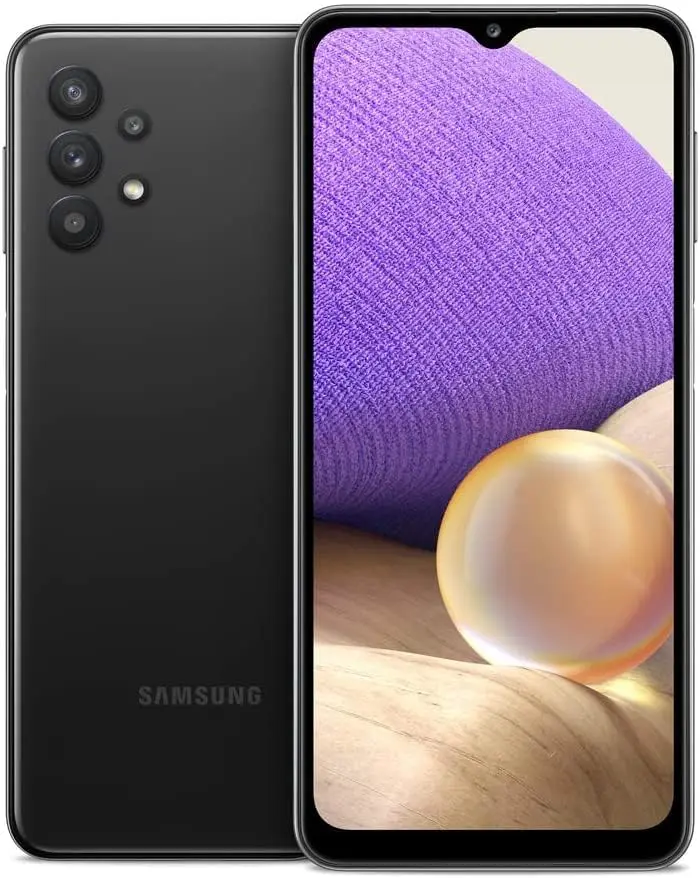 REFURBISHED Samsung Galaxy A32 5G Android Phone - US Version, 64GB, Black, T-Mobile Carrier Only, Excellent Condition, HD+ LCD Display, Wireless Capabilities, Camera, Game