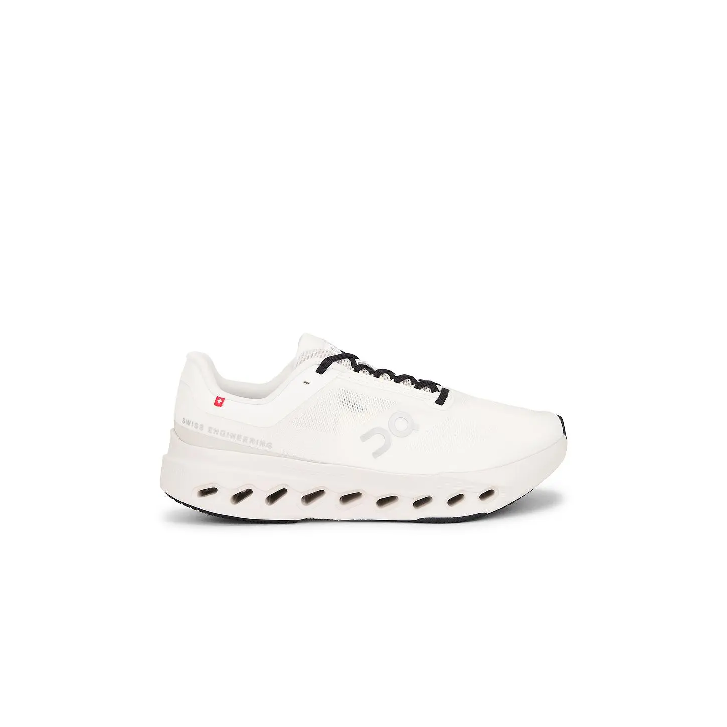 On Cloudsurfer Next in Ivory & Silver