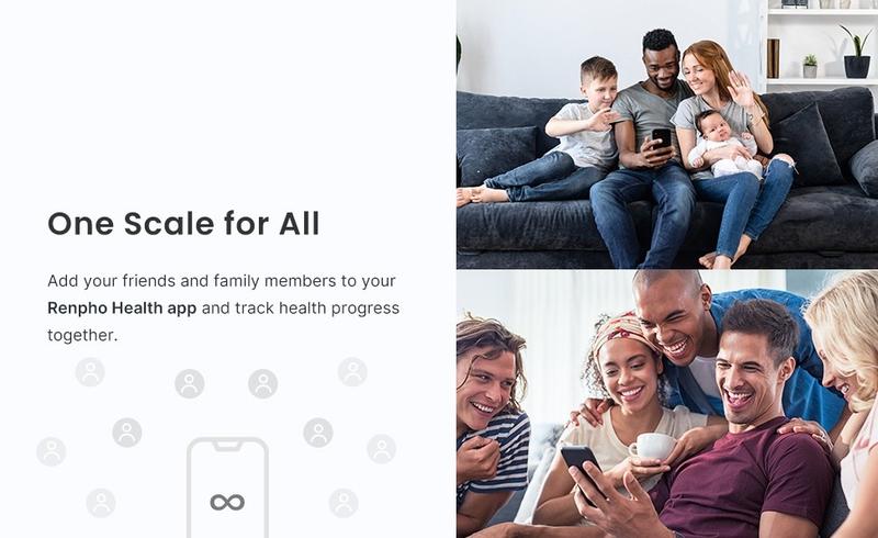 RENPHO Smart Body Fat Scale – Full Body Weight Tracker with All-in-One VA Display, 13 Health Metrics with Free APP Sync, 400 lb, Weight Scale RENPHO Smart Body Fat Scale – Full Body Weight Tracker with All-in-One VA Display, 13 Health Metrics with Free APP Sync, 400 lb, Weight Scale