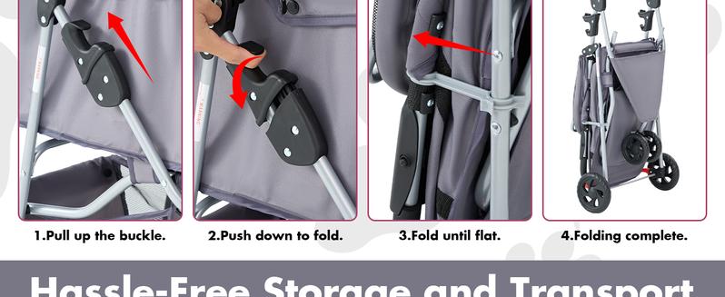 3 Wheels Pet Stroller Dog Jogging with Breathable Mesh Window, Large Storage Basket, Cup Holder, Blue 3 Wheels Pet Stroller Dog Jogging with Breathable Mesh Window, Large Storage Basket, Cup Holder, Blue