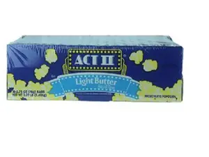 ACT II POPCORN LIGHT BUTTER 2.75 oz Each ( 18 in a Pack )