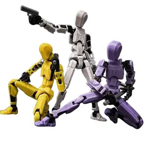 2024 Latest Style 13 Lucky Puppet Joints Can Move DIY Doll Generation Dummy Doll DIY Body Decompression Tabletop Display,Desk Organizers & Accessories