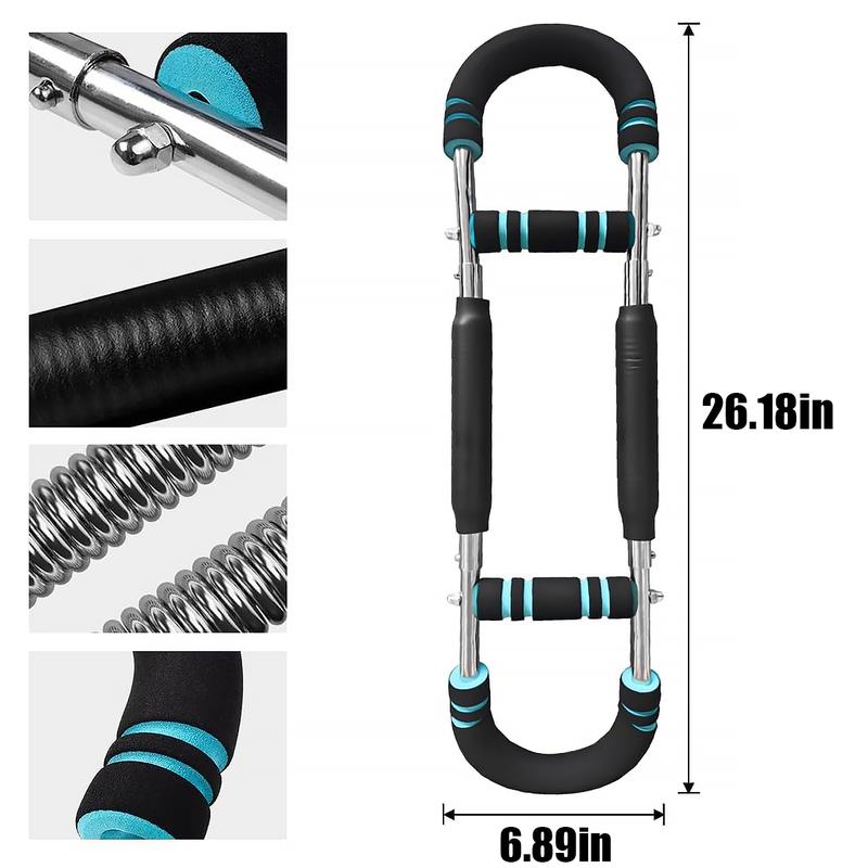 TikTok Viral Twister Arm Trainer | 60-100lb Adjustable Chest Tool | Desk Workout for Shoulder & Arm Muscles | Office Fitness Gadget