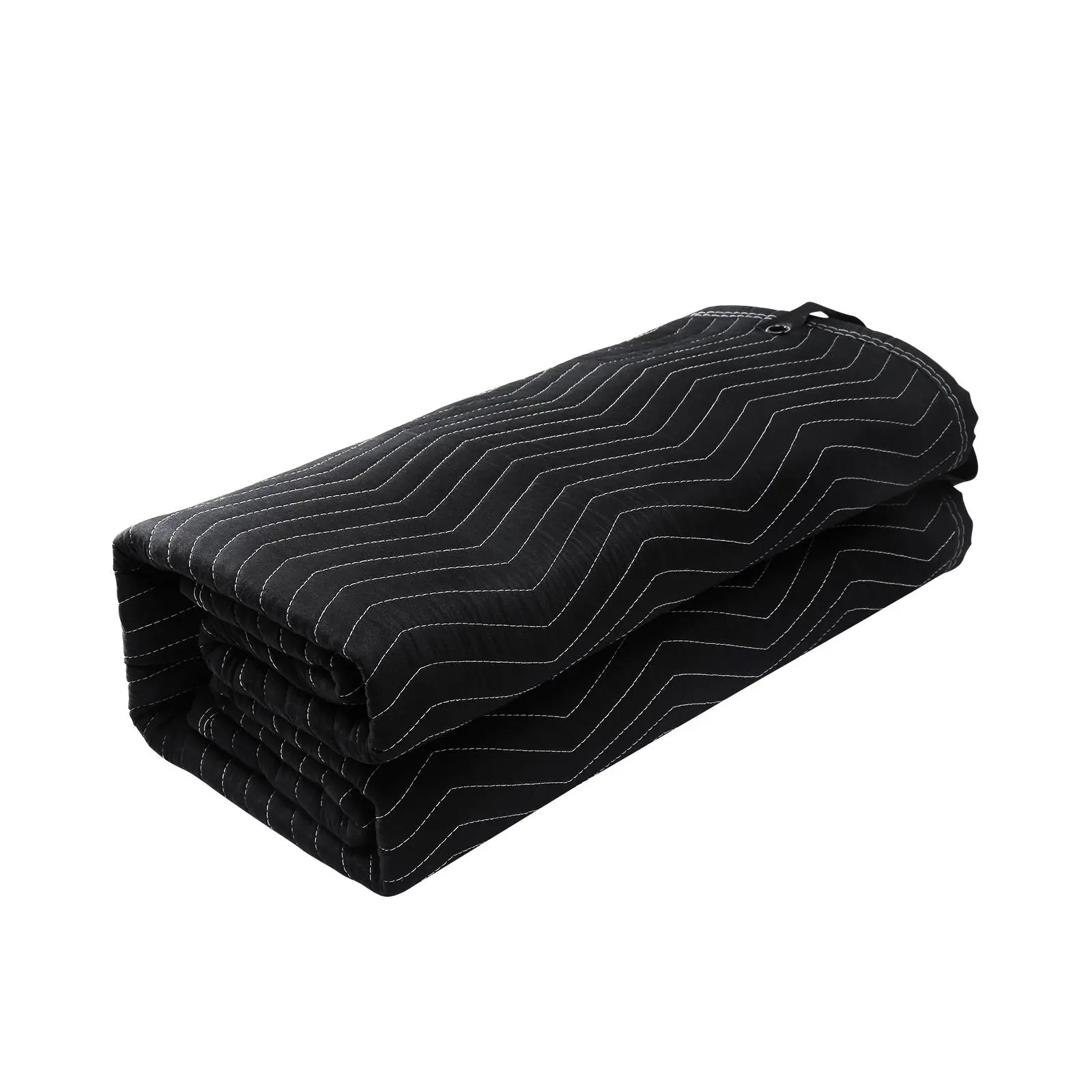 【Backtoschool】VEVOR Sound Dampening Blanket,  96" x 80", Extra Large Studio Grommeted Soundproof Blanket with Grommets, Light Blocker for Door Acoustic Noise Blocking Blanket Studio Sound Absorption Sheet, Black