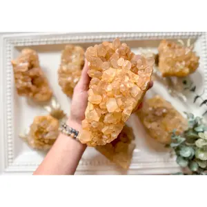Natural Citrine Raw Cluster || Congo