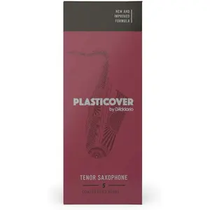 Rico Plasticover Tenor Saxophone Reeds, Strength 2.5, 5-pack