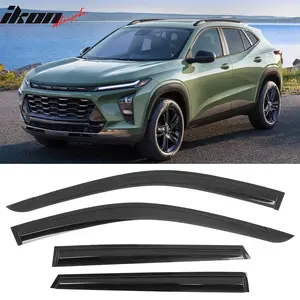 Window Visor Deflector for Chevy Trax 2024-2026 4PCS Mugen Style Acrylic