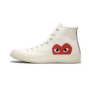 Chuck 70 CDG "Comme des Garcons Play - White" 150205C