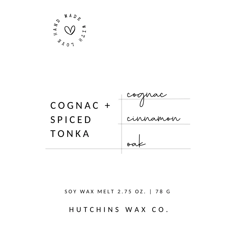 Cognac + Spiced Tonka