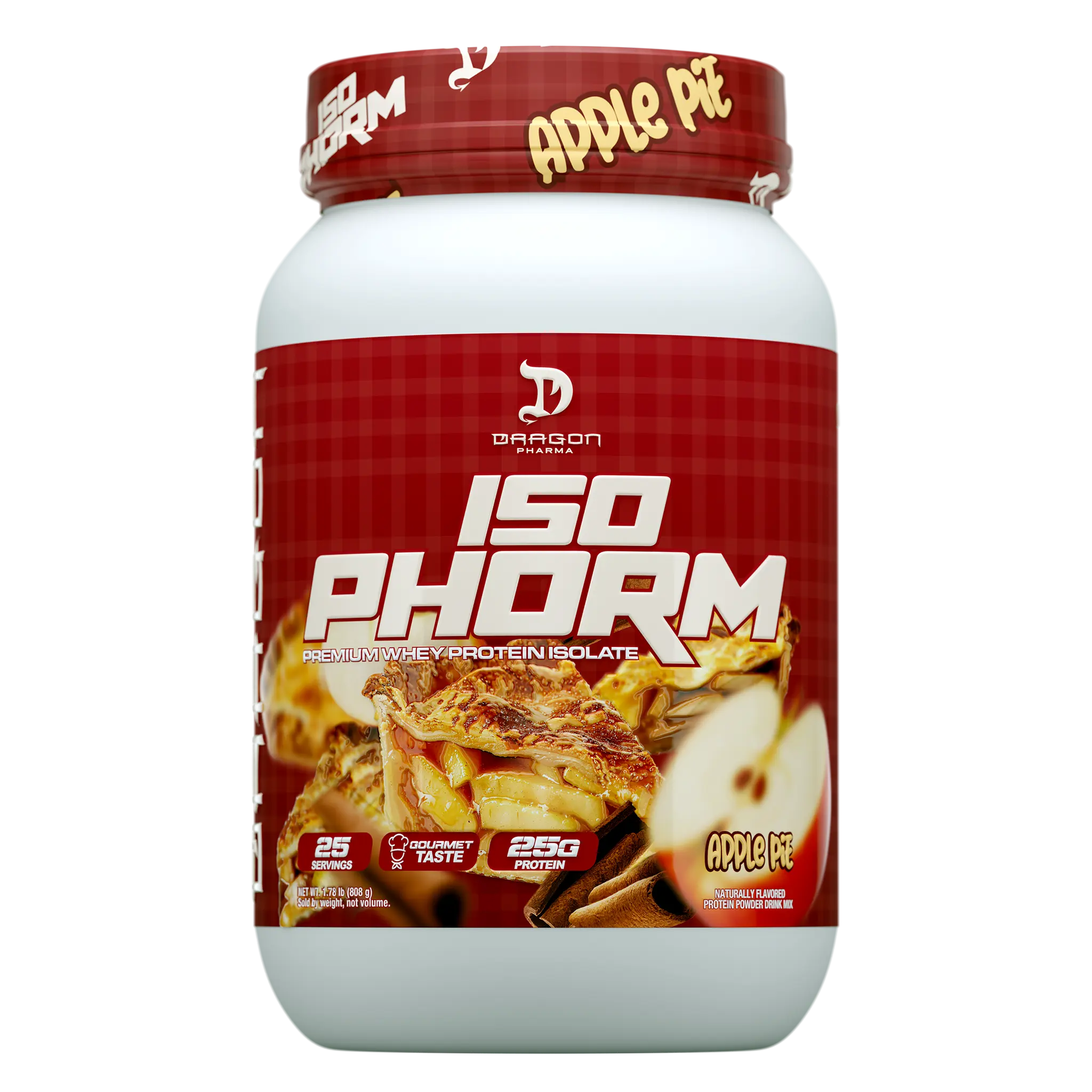 Dragon Pharma IsoPhorm - 25 to 29 Servings Premium Whey Protein Isolate - 25g Protein Per Serving