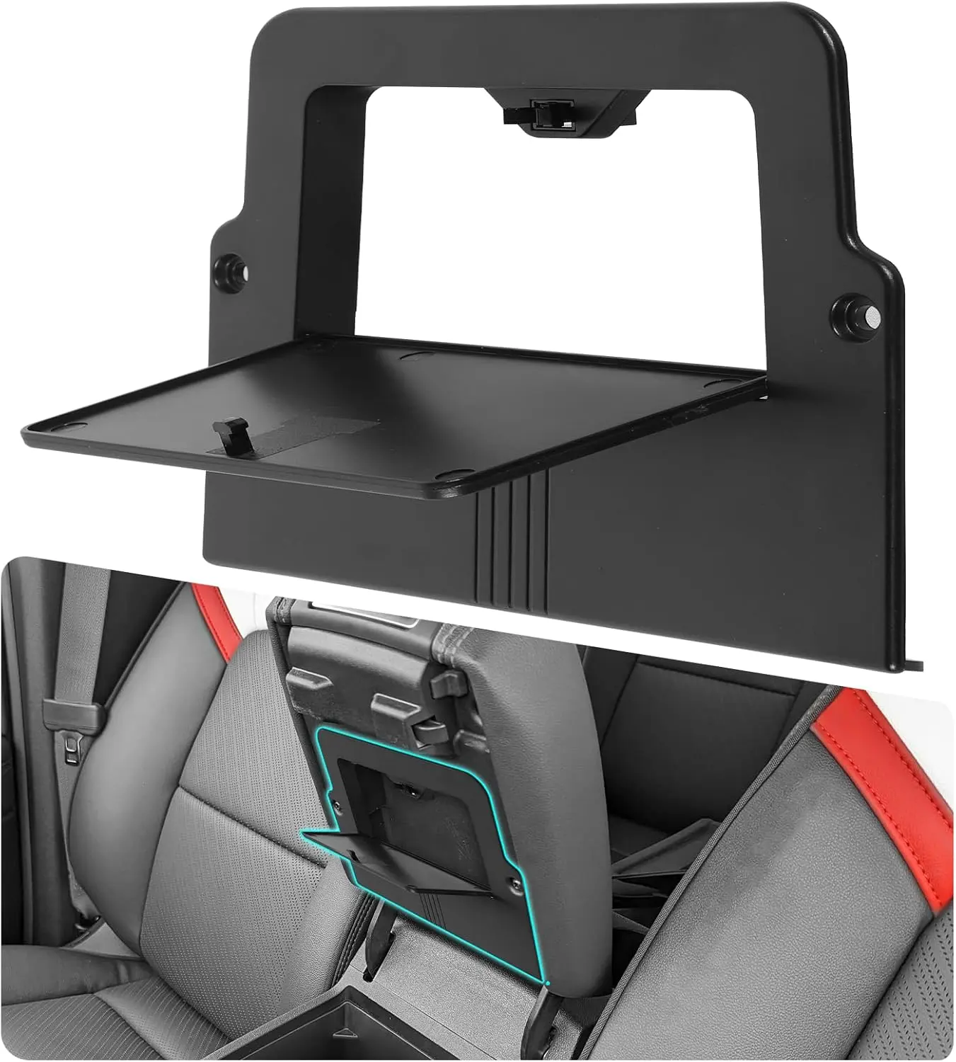 Bolt-on Hidden Car Storage Box with Secret Compartment, Center Console Stowing & Tidying Accessory for 2023-2026 Chevy/GMC Colorado/Canyon 3rd Gen Armrest