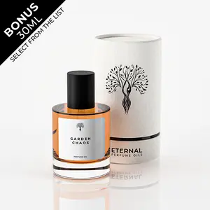 Eternal Perfume Oils – Garden Chaos Perfume Oil, Vibrant & Long-Lasting Scent for Women | 50ml with Bonus 30ml Bottle of Your Choice