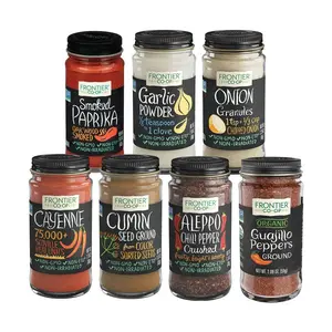 Frontier Co-op DIY Grill & Dry Rub Spice Set, Bring On The Heat