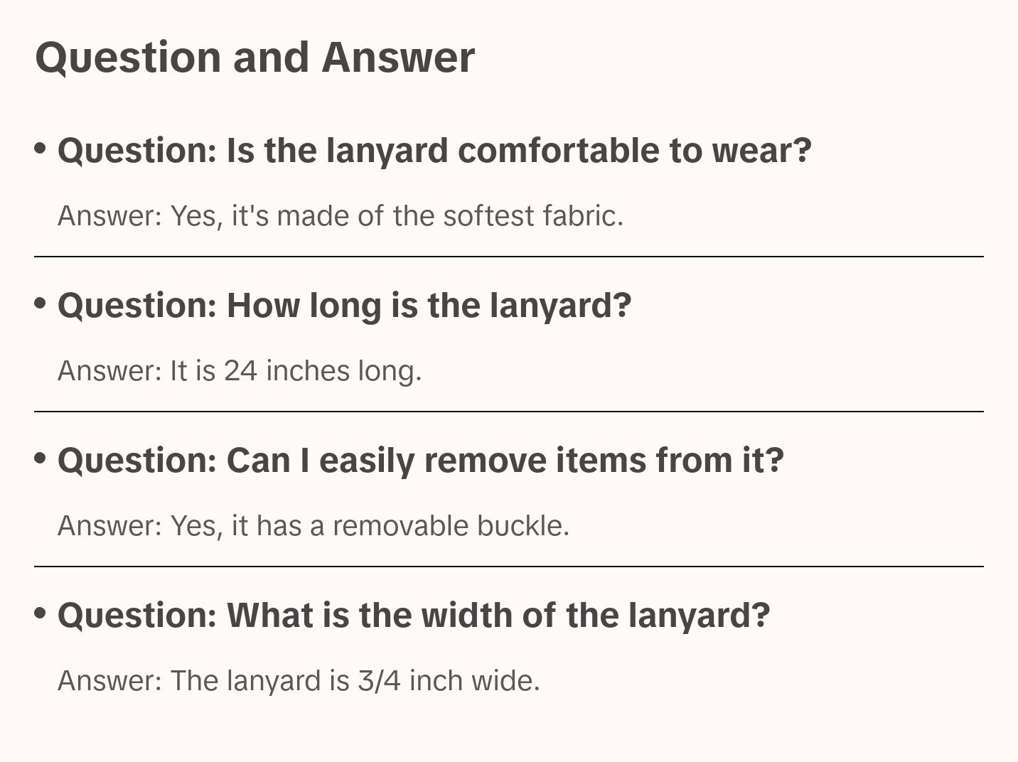 Buttonsmith Desert Camo Lanyard - Made in USA