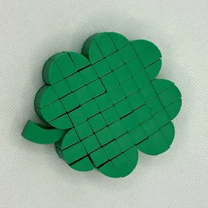St Patrick's Day Lucky Clover Fidget Toy Small and Large- - High-Quality 3D Printed Articulated Lucky Clover