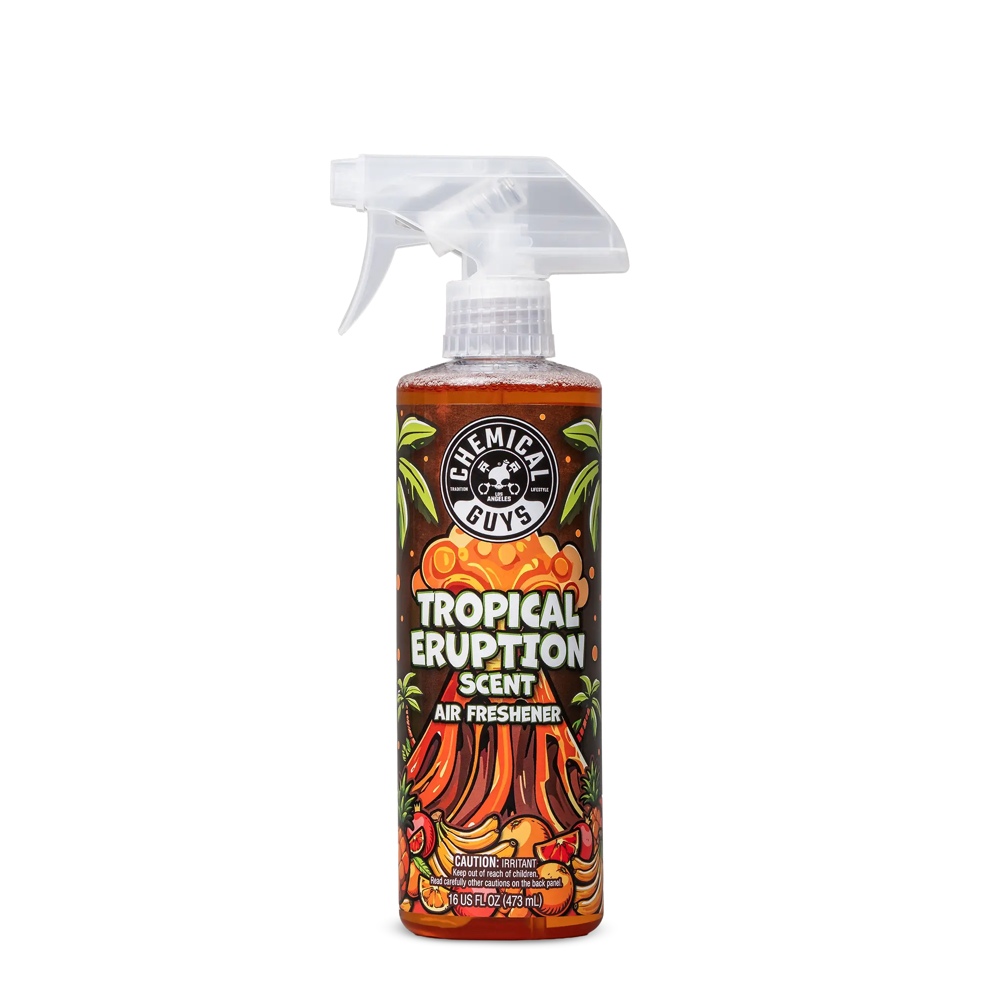 Chemical Guys Tropical Eruption Scented Car Air Freshener - Auto Accessories, Citrus Fruity Aromatic Multi-Fruit Playful Scent for Car Interiors, Small Spaces, Car Interior Spraying, Accessories For Car