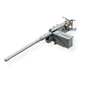 Metal Mini Machine Gun for Heng Long 1/16 3918 Abrams RC Tank Model Parts