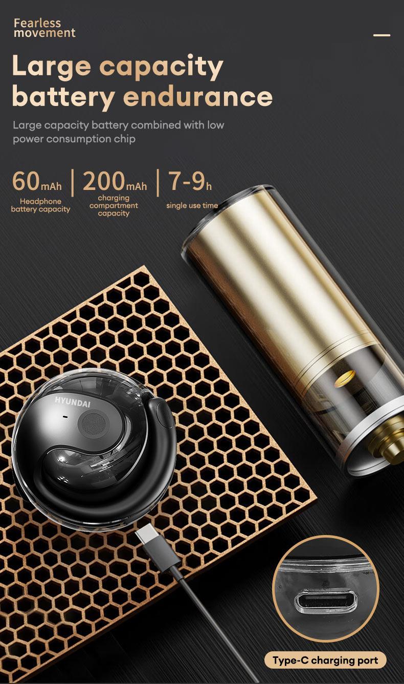 New HY-T26 X15 Pro Earphone Wireless Bluetooth 5.4 OWS Waterproof Sport Headsets Noise Reduction Headphones With Mic Earbuds