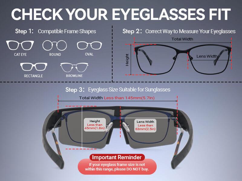 Meeloog Polarized Fit Over Glasses Sunglasses for Men Women, UV Protection Sports Wrap Around for Driving Cycling Fishing ST0075