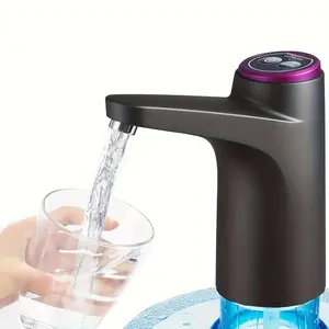 Water Dispenser for 5 Gallon Bottle Portable Water Bottle Pump For 2-5 Gallon Drinking Water Pump USB Charging Water Dispenser, Easy One Switch Operation for Kitchen Outdoor Camping Office
