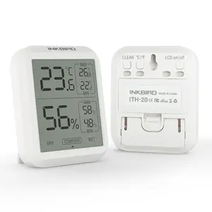 Inkbird ITH-20 Digital Thermometer and Hygrometer Temperature Humidity Gauge Monitor TiktokShopSpringGlowUp