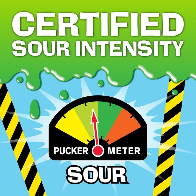 Toxic Waste Slime Licker 2.0 Liquid Candy, suitable for kids teens and parties, sour liquid candy snack, 3 pack assorted flavors, 2 oz bottles, intense sour kick, fun treat moments