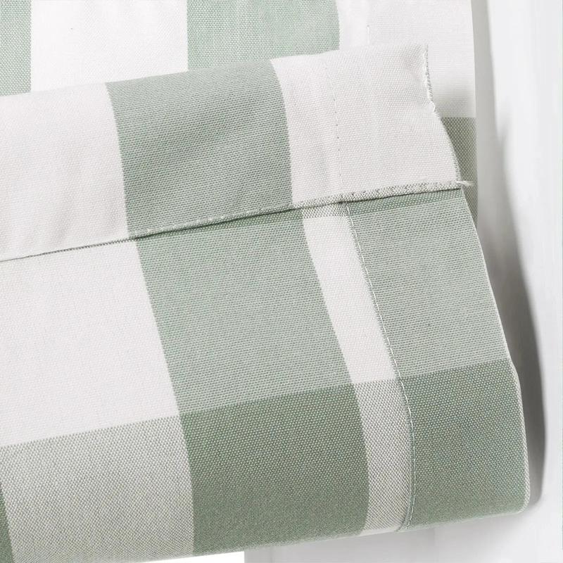 TWOPAGES Celia Roman Shade Fabric Booklet Striped Plaid 41 Color Options Eco-friendly Curtains for Livingroom Bedroom Kitchen 4 x 6 Inches