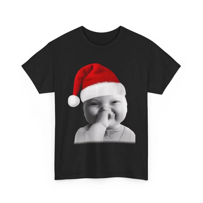 Funny AI Baby Holding Laugh Meme Viral Trend T-Shirt Funny AI Baby Holding Laugh Meme Viral Trend T-Shirt
