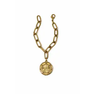 Cleopatra Coin Bracelet