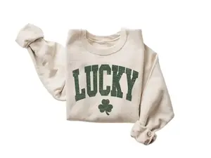 Women’s Irish Lucky Shamrock Tee – Cute St. Patrick’s Day Shirt, St. Patty’s Day Outfit