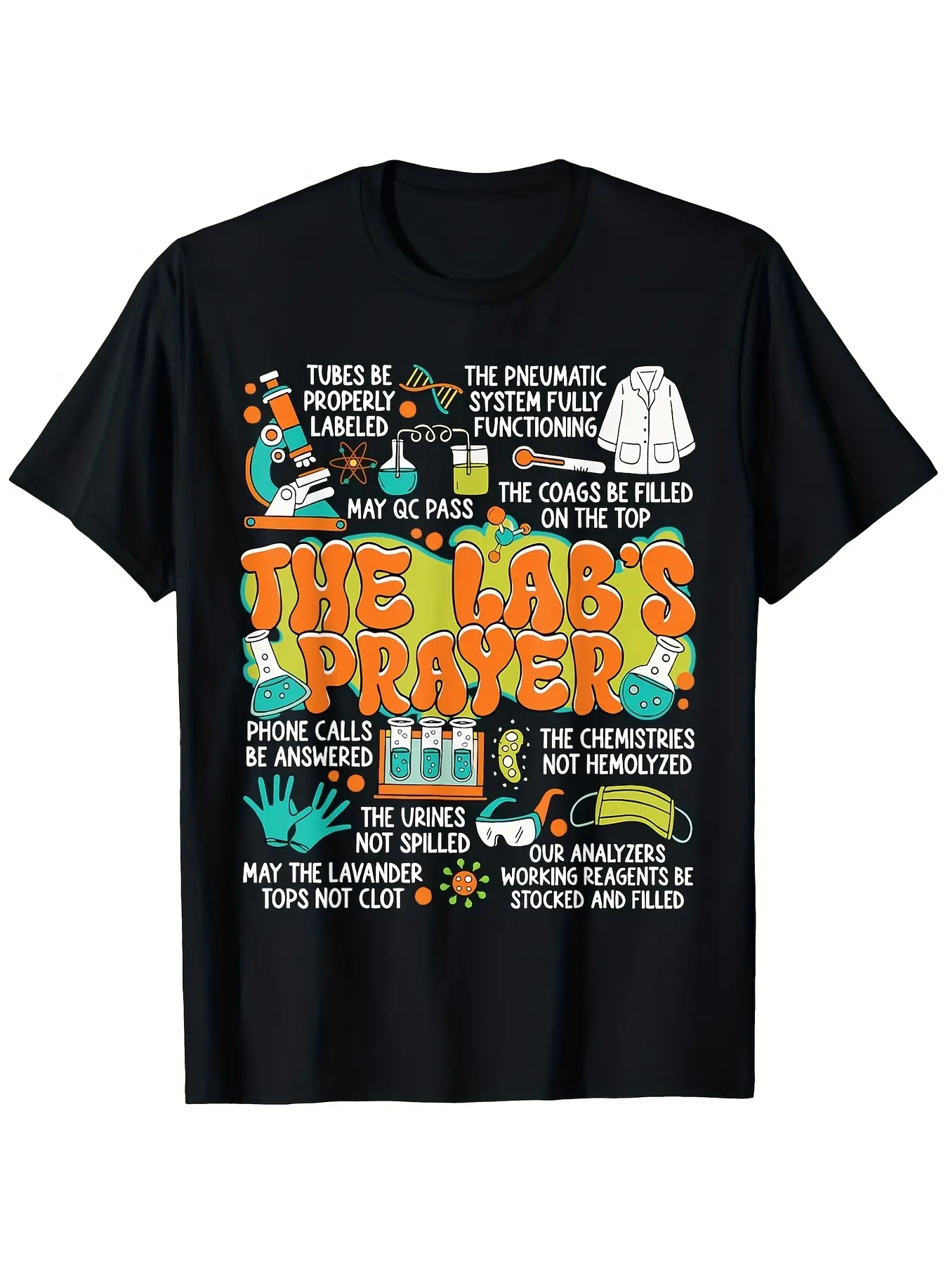 2025 Medical Laboratory Scientist T Shirt for Lab unisex soft cotton short sleeve t shirt, vintage graphic casual tee for men women teens, perfect birthday holiday gift for camping travel gym daily street  wear
