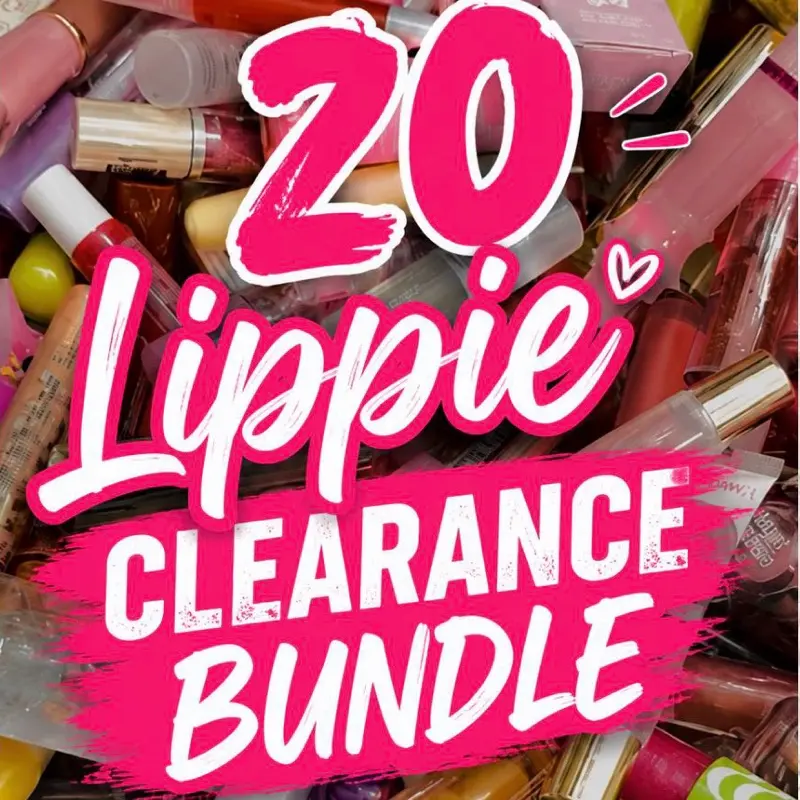 20 Lippie Clearance Bundle Not Self-Pick) Lip Gloss & Lipstick, Beauty Cosmetics Lip Care