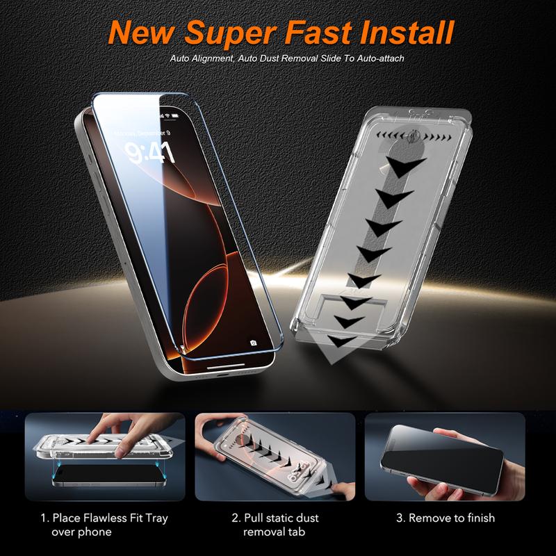 One Fish High-End Privacy Screen Protector Tempered Glass, For Samsung ...