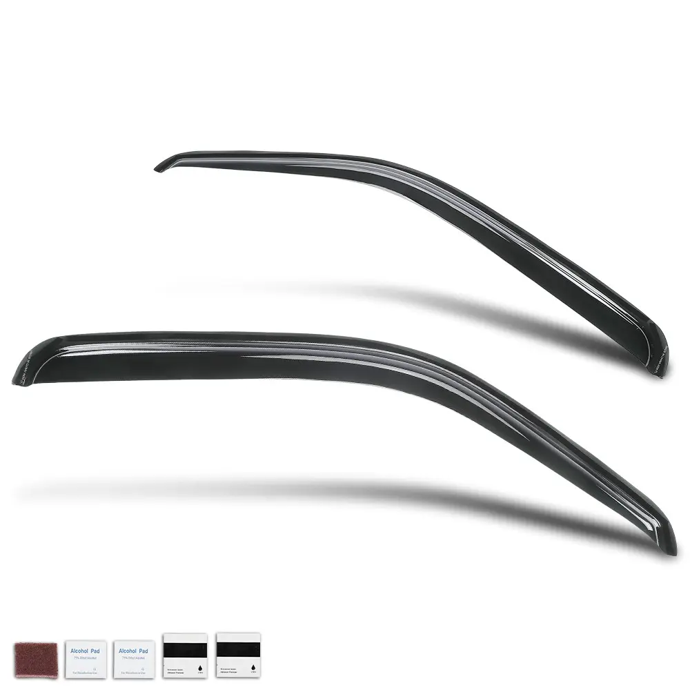 Fit For 99-07 Chevy Silverado GMC Sierra Standard Cab Window Visors Rain Guards