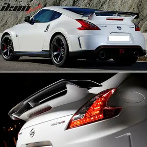 Rear Trunk Spoiler Ducktail Wing Lip for Nissan 370Z Coupe 2009-2021 ABS