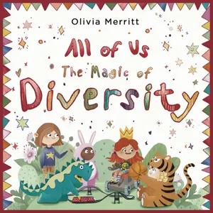 Olivia Merritt All of Us: The Magic of Diversity Kids' Picture Book About Inclusion Kindness & Empathy Ages 4-10 with Hand-drawn Illustrations and Bonus Materials