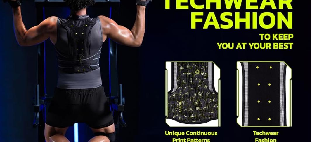 aoFIT Posture Corrector，Comfortable Back Posture CorrectBelt，lmproves Posture and ReducesHunchback, Sports & OutdoorAccessories，WomenandMen，adjustable