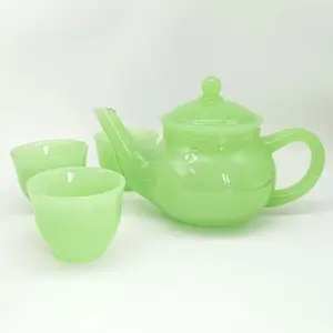 New Chinese-style Natural Jade Teapot