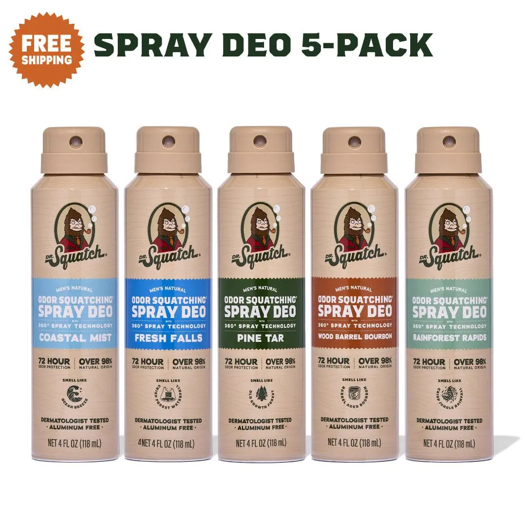 Spray Deo 5-Pack