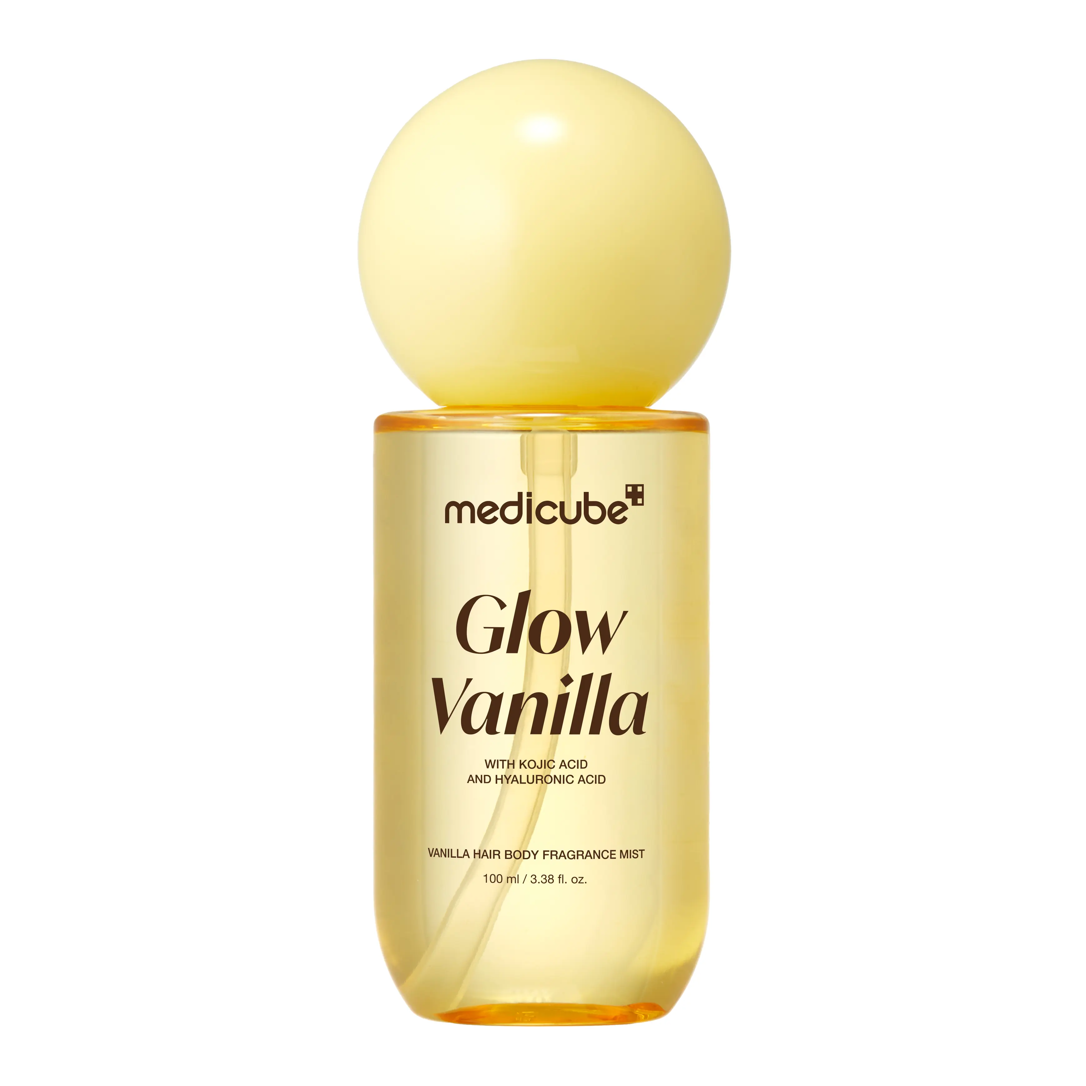[NEW] [medicube] Vanilla Hair Body Fragrance Mist | Glow Vanilla | 24 Hours Odor Control, Deep Hydration, Body Brightening Care & Boosting Hair Radiance | Vanilla, Pistachio & Caramel Scent | Hair & Body Care with Kojic Acid | Korean Skincare, K-Beauty
