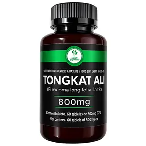 High Supreme Tongkat Ali Root Extract (Eurycoma longifolia Jack) 800mg – 60 Tablets – Extra Strength Herbal Supplement for Natural Energy, Stamina & Performance – Supports Men’s Health & Muscle Recovery – Non-GMO & Vegan