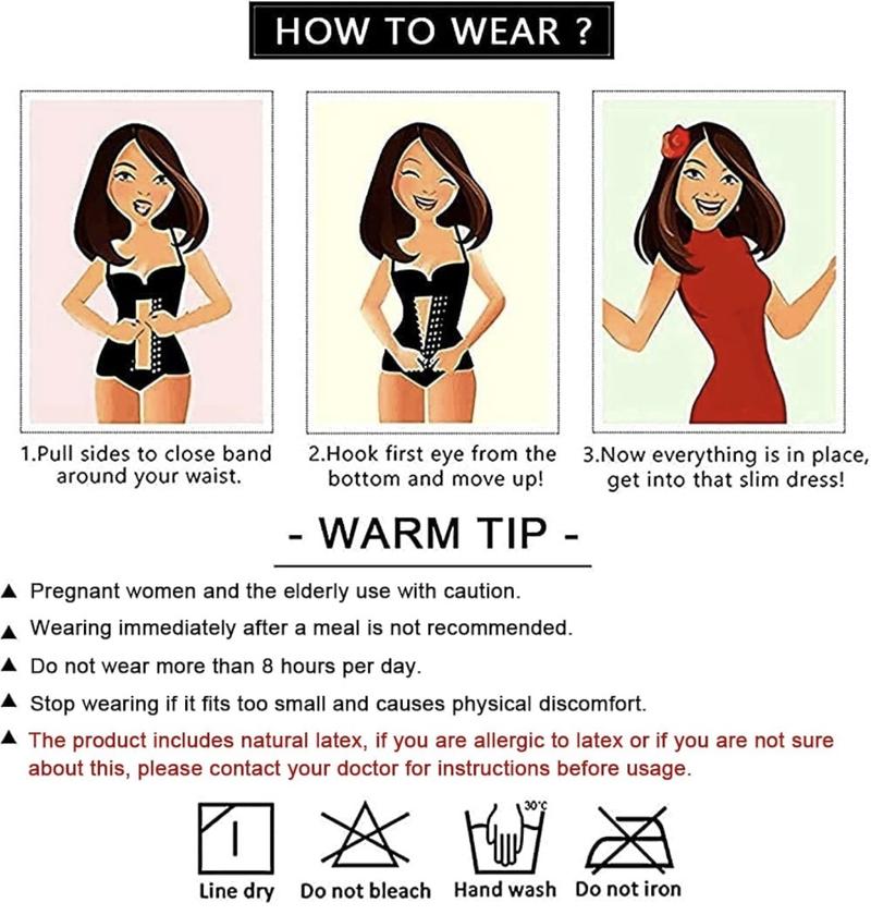 Waist Trainer for Women Latex Underbust JSculpt Double Training Belt Workout Sport Girdle Waist Trainer for Women Latex Underbust JSculpt Double Training Belt Workout Sport Girdle