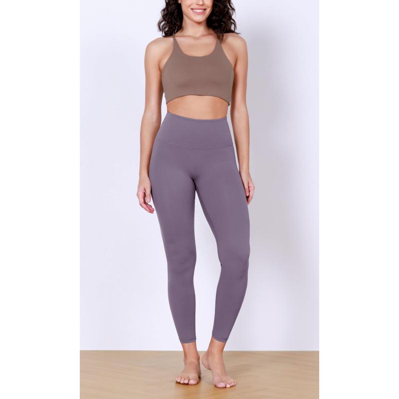 ODODOS Body-Hugging Workout Leggings with Back Pocket for Women, 25" /28" High Waist Yoga Pants