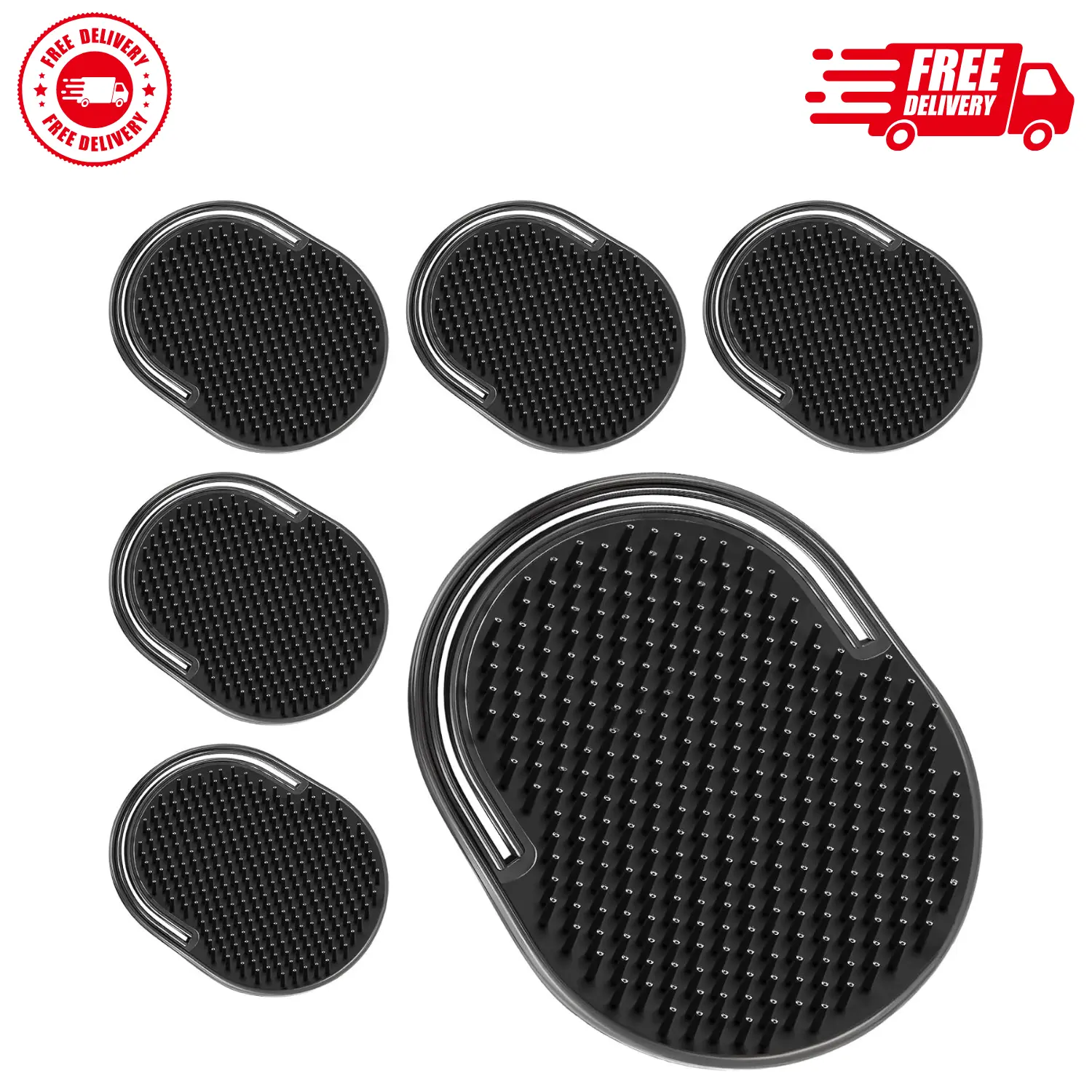 6 Pcs Palm Combs for Men 6 Pcs Palm Combs for Men