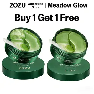 [ZOZU Authorized Store] Avocado & Gold Eye Mask Duo - Alternate Day and Night Use Eye Mask – Reduces Periocular Fine Lines & Eye Bag Care, Fades Dark Circles - Hydrating Moisturizing Skincare Product