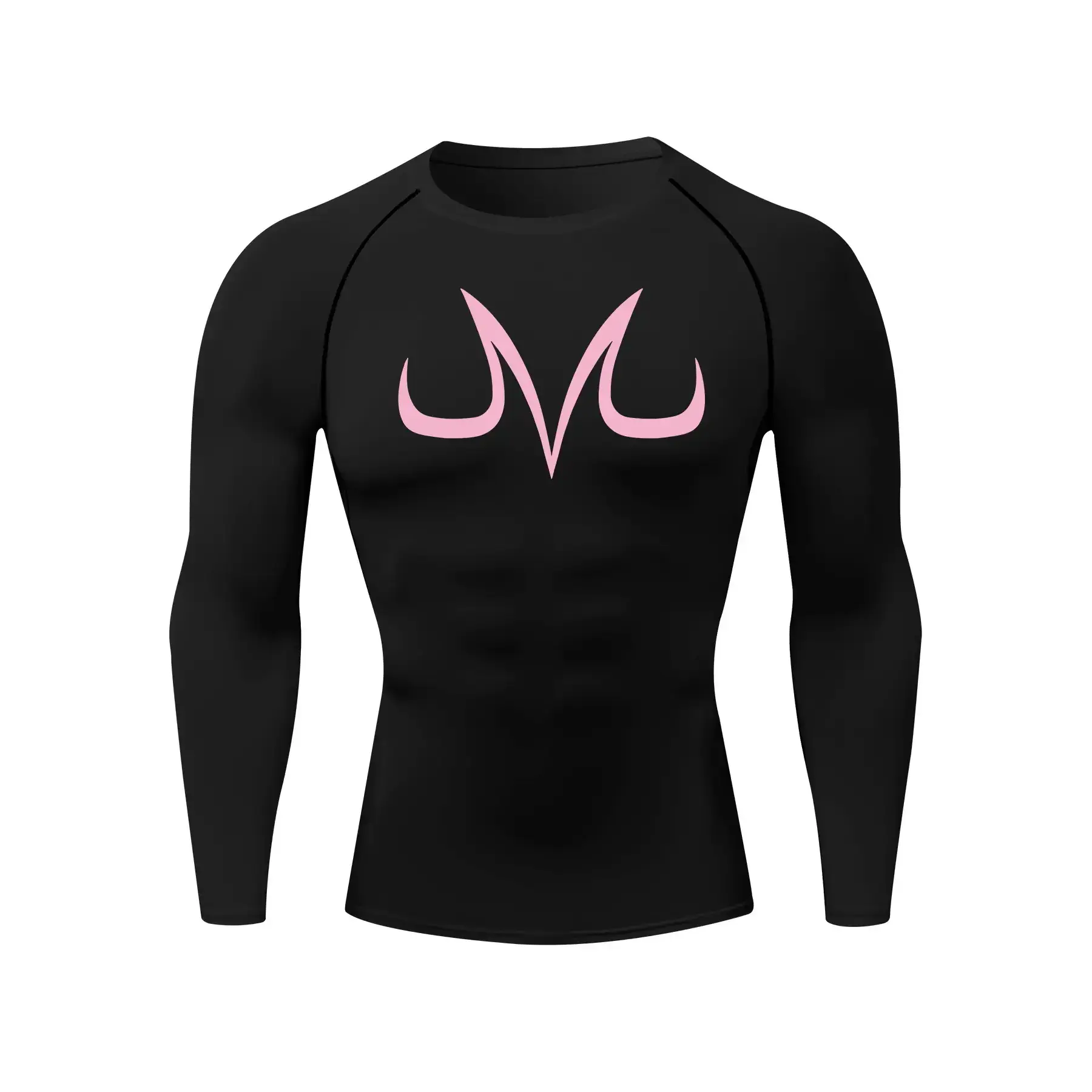 Men's Graphic Print Round Neck Raglan Sleeve Tee, Tight Casual Long Sleeve T-shirt for Spring & Fall, Men's Top for Daily Wear Men's Graphic Print Round Neck Raglan Sleeve Tee, Tight Casual Long Sleeve T-shirt for Spring & Fall, Men's Top for Daily Wear