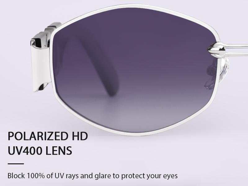 High-Quality Fashion Polarized Sunglasses Trendy Beach Eyewear for Women | Oval Gold Frame + Black-Brown Gradient Lenses | Stylish for Daily, Travel & Party - SM0101 High-Quality Fashion Polarized Sunglasses Trendy Beach Eyewear for Women | Oval Gold Frame + Black-Brown Gradient Lenses | Stylish for Daily, Travel & Party - SM0101