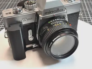 Low Profile Ergonomic Camera Grip  Compatible with all Minolta SRT Cameras - NEW