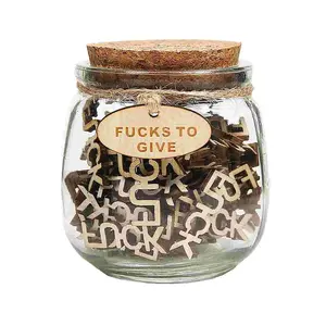2024 Jar of Fuck,Fucks to Give,Funny Gifts Give a Fuck in a Bottle Gag Gift Birthday Valentines Day White Elephant Gift Christmas Gift for Boyfriend Girlfriend Friends Husband Wife.