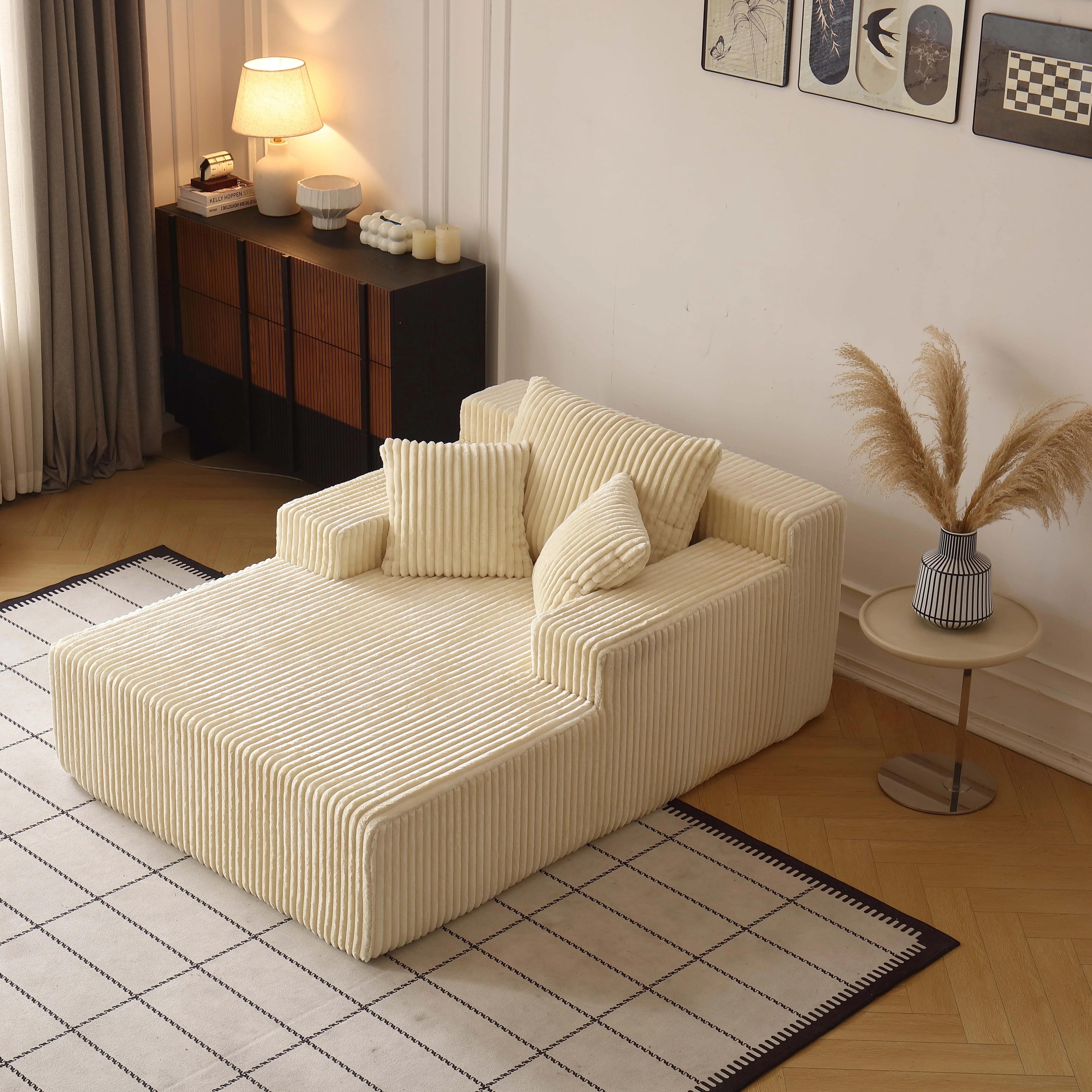Beige + 3 pillows